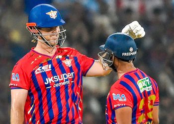 IPL 2026: Marsh missed ton but takes LSG to 220 for 5 vs RR