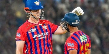 IPL 2026: Marsh missed ton but takes LSG to 220 for 5 vs RR
