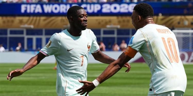 France thrash Norway 4-1 as Dembele nets hat trick