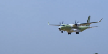 Airbus C295 military transport aircraft