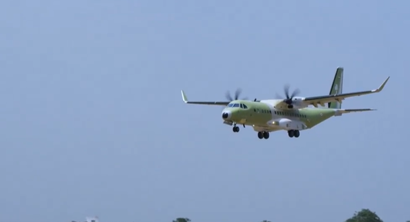 Airbus C295 military transport aircraft