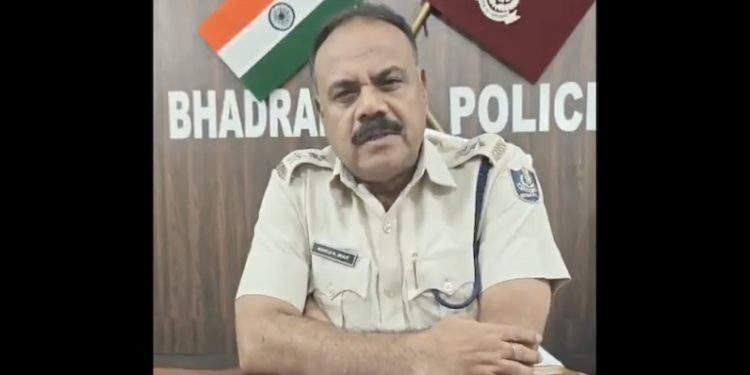 Bhadrak SP Manoj Kumar Rout