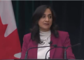 Canadian Foreign Minister Anita Anand