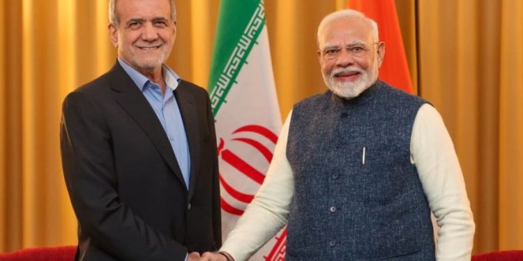 Iran, India, Masoud Pezeshkian, Narendra Modi, Ayatollah Ali Khamenei
