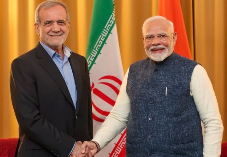 Iran, India, Masoud Pezeshkian, Narendra Modi, Ayatollah Ali Khamenei