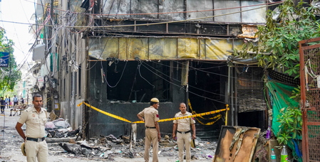 Malviya Nagar fire