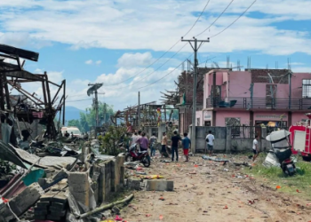 Myanmar blast