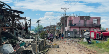 Myanmar blast