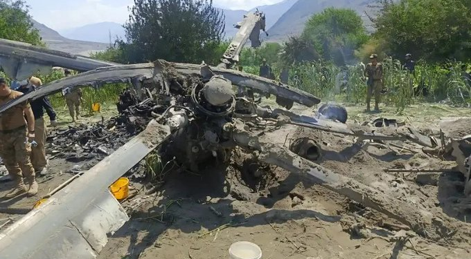 Pakistan Army helicopter crashes in PoK, all personnel on board killed