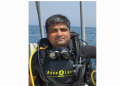 Priyadarshee Panigrahi scuba diver