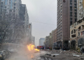 Ukrainian drone attack