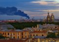 Ukrainian drone strike casts shadow over Putin’s economic forum