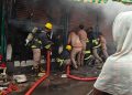 Fire damages over 15 shops at Bhubaneswar's Market Building