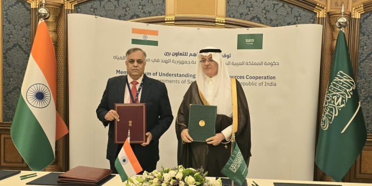 India, Saudi Arabia sign water resource cooperation pact