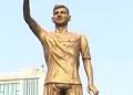 Lionel Messi statue