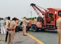 Bus-car collision