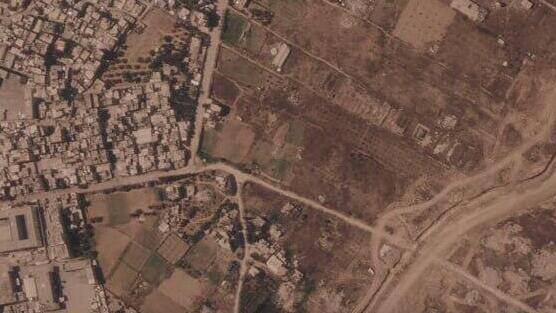 Israel expands earthen barrier through Gaza, satellite images show