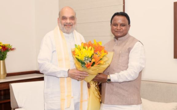 Odisha, Mohan Charan Majhi, Amit Shah,