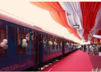 PM Modi flags off India's first hydrogen-powered train