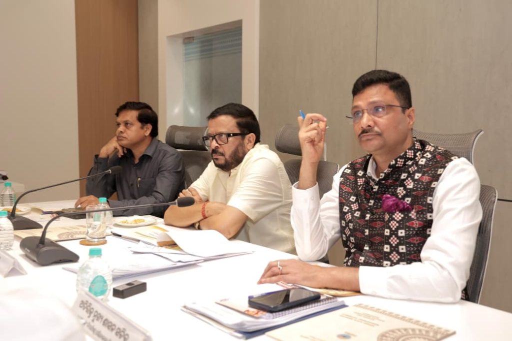 Revenue Bhawan-review meeting