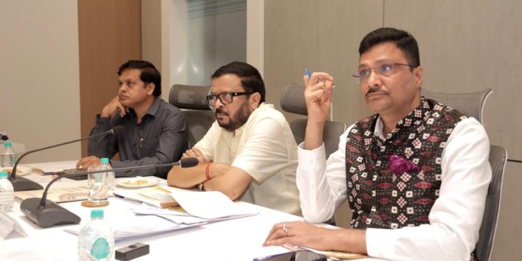 Revenue Bhawan-review meeting