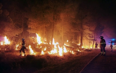 Spain battles nationwide wildfire