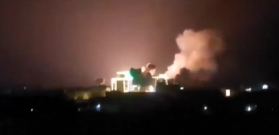 US strikes