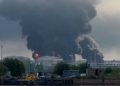 Ukrainian drone strike