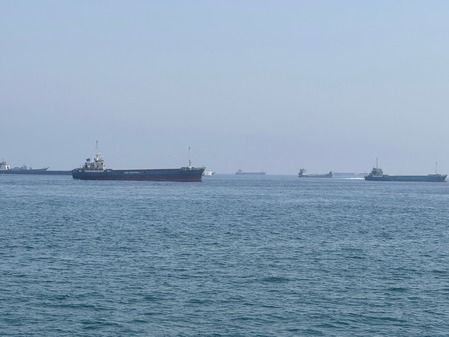 commercial vessel in Hormuz