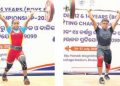 Junior weightlifters shine