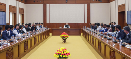 PM Modi to Space Startup CEOs