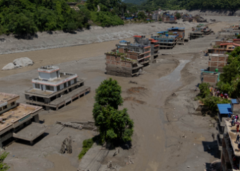 Nepal-Tibet flash flood