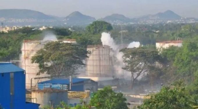 Ammonia gas leaks