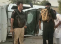 Three security personnel injured in gun attack on police vehicle in Pakistan