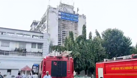 Kolkata Airport fire: Blaze at ATC building triggers panic, operations remain normal