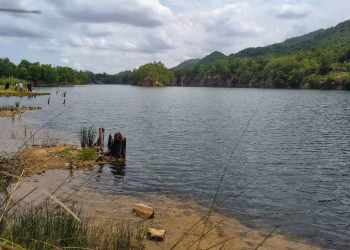 Blue Lake near Mitrapur and Machhua villages in Nilagiri block of Baleshwar