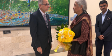 Nirmala Sitharaman arrives in US for G20 finance ministers' meeting
