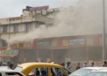Sealdah station-Fire in food stall at Kolkata