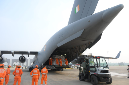 Nepal floods: India dispatches second flight with 37.5 tonnes of relief supplies