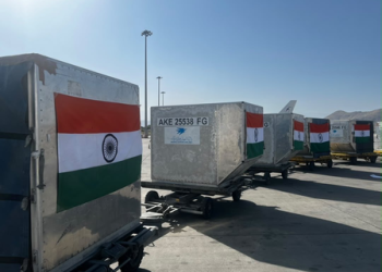 India delivers medical supplies to Kabul hospital