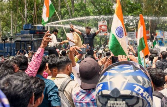 Jharkhand protest