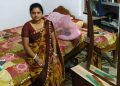 Woman trader’s bloodied body found; husband held
