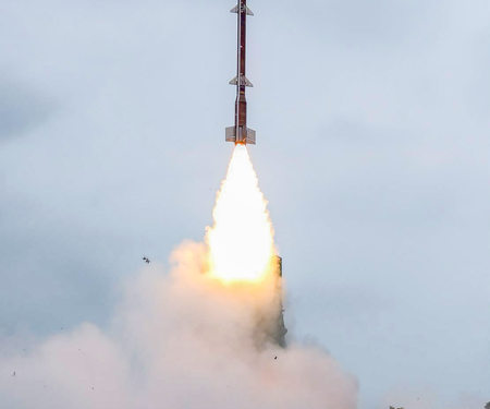Kusha missile test