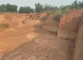 illegal laterite mining