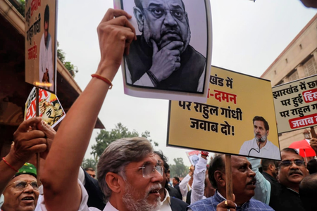 NDA, Oppn face off at Makar Dwar