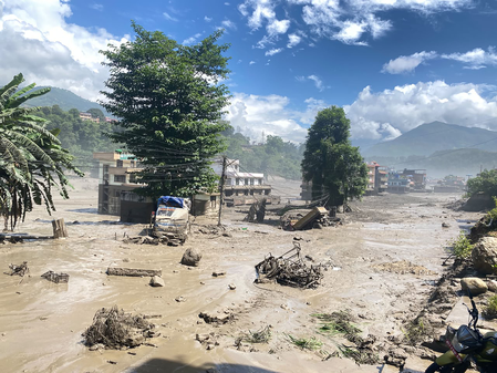 Nepal flash floods
