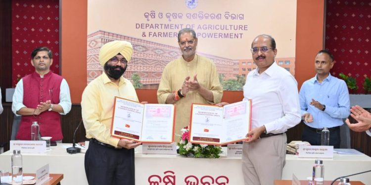 Odisha signs 6 MoUs to strengthen agriculture sector