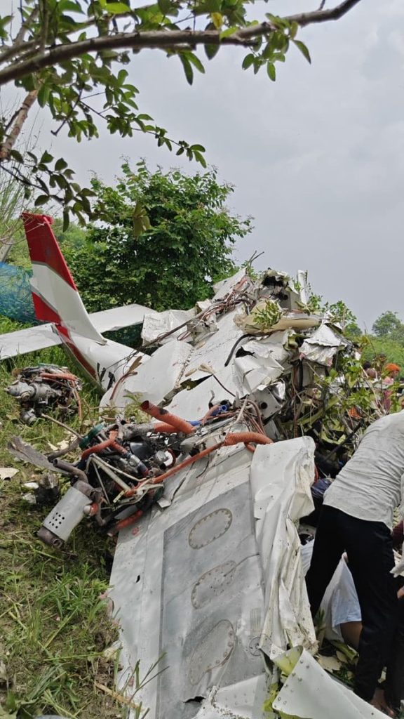Pilot, instructor killed after training aircraft crashes near Ganga in Kanpur