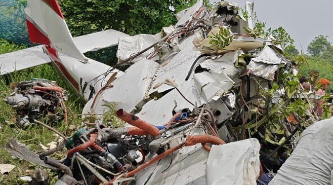 Pilot, instructor killed after training aircraft crashes near Ganga in Kanpur