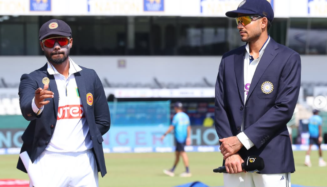 India VS SL toss
